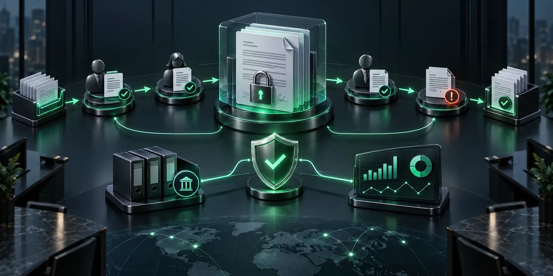 Ciclo digital de gestão de contratos do ACS